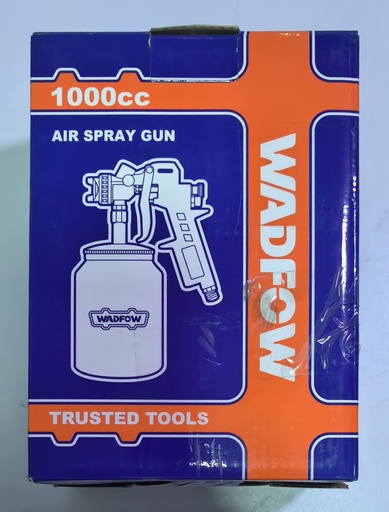 [ WGA1510 ]  WADFOW AIR SPRAY GUN 1000CC  SLIVER -CHINA 