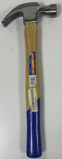 [ WMB3308 ]  WADFOW CLAW HAMMER STEEL HEAD WOOD HANDLE 80Z 