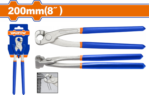 [ WPL8C08 ]  WADFOW RABBET PLIERS 8"/200MM -CHINA 