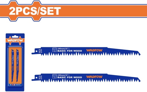 [ WJT1531L ]  WADFOW RECIPROCATING SAW BLADES 240MM( 9.5") 