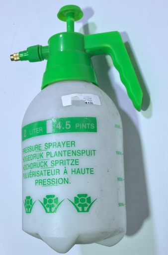 [  ماءSPRAY  مسدس800ML -  ابيض ]  WATER SPRAY BOTTLE WHITE 1LTR 