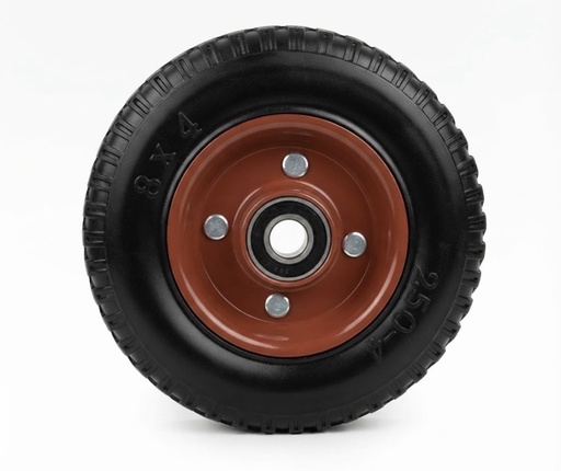  WHEEL BALADIYAH 8" 250-4 8X4 W-OUT BASE RED/BLACK - STRONG 