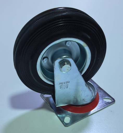 [ 125-37.5-50 5" - كفر اسود متحرك ]  WHEEL BLACK BEARING 5" 125-37.5-50 - KIT 