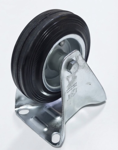 [ 100/30-50 4" - كفر اسود شابت ]  WHEEL BLACK FIX 4'' 100/30-50 - KIT 