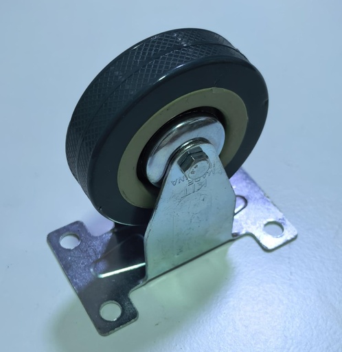 [ 50X17 - كفر رمادي شابت ]  WHEEL GRAY FIX TYPE 75X21 75MM - KIT 