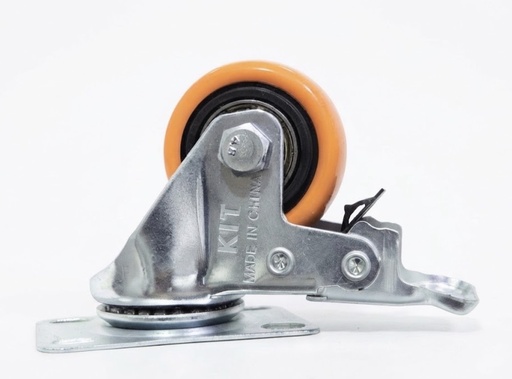  WHEEL ORANGE RUBBER BREAK 1.5" 40MM - FORCE/KIT 