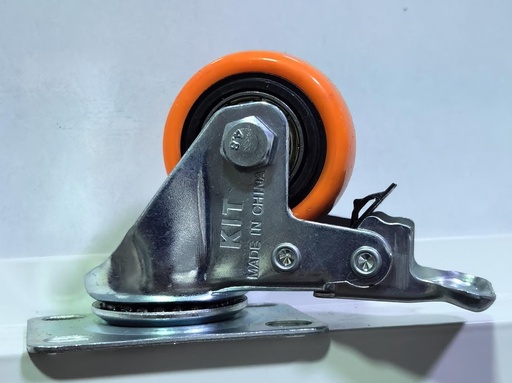  WHEEL ORANGE RUBBER BREAK 1.5" 40MM - FORCE/KIT 