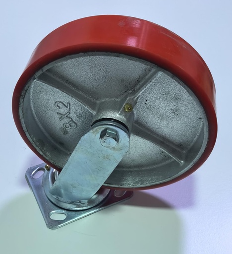 [ 200MM 8X2 - كفر احمر متحرك ]  WHEEL RED BEARING TYPE 8X2 200MM - KIT 