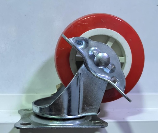  WHEEL RED RUBBER BREAK 2" 50X21 - BMB/STRONG 