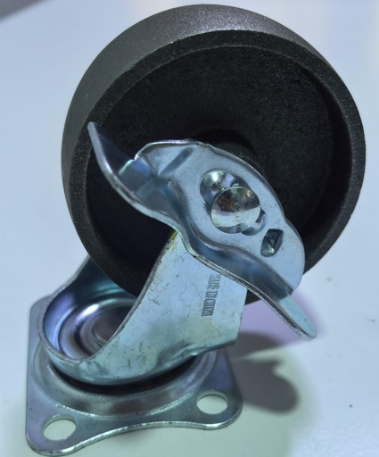 [ 3" - كفر حديد متحرك ]  WHEEL STEEL BREAK TYPE 3" 75MM - KIT/STRONG/BMB 