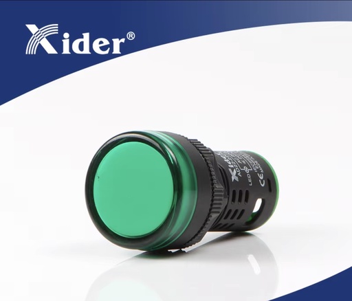 [AD22-22DS GREEN - لمبة اشارة] XIDER INDICATOR LIGHT GREEN - AD22-22DS