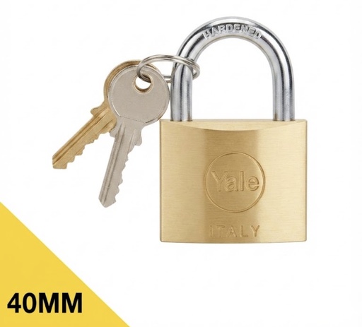 [ YALE  مخدة قفل40MM -  ايطالي ]  YALE PAD LOCK 40MM - ITALY 
