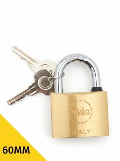 [ YALE  مخدة قفل60MM -  ايطالي ]  YALE PAD LOCK 60MM - ITALY 