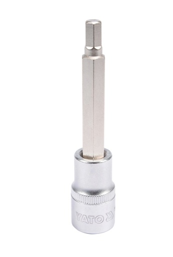 [YATO CR-V 7MM  مقبسSHORT - YT-04393]  YATO HEX SOCKET ADAPTER 1/2" 7MM LONG - YT-04393 