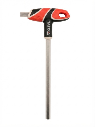  YATO T HANDLE HEX KEY 10MM RED/BLACK - YT-05581 
