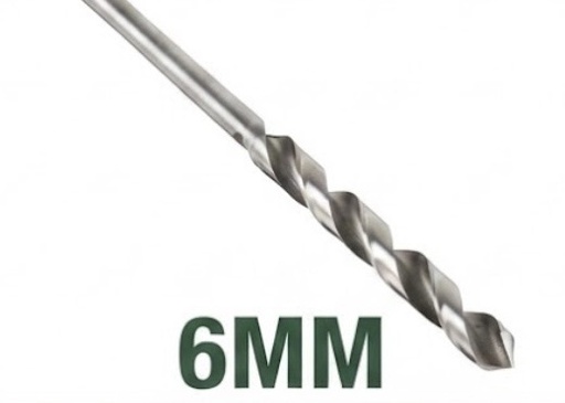 [ YDS FULL POLISH TWIST  مثقاب قطعة5MM ]  YDS FULL POLISH TWIST DRILL BIT 6MM 