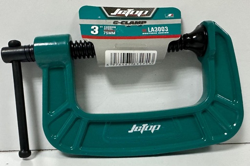 [NO.LA3003] JCTOP C-CLAMP H/DUTY 3"/75MM -CHINA /LA3003