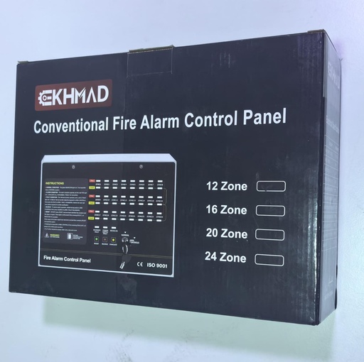 EKHMAD FIRE ALARM CONTROL PANEL 12 ZONE AC-220-230V /EKHMAD