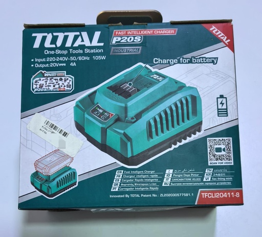 TOTAL LITHIUM-ION BATTERY 20V 4.0AH 105W - TGCLI20411-8