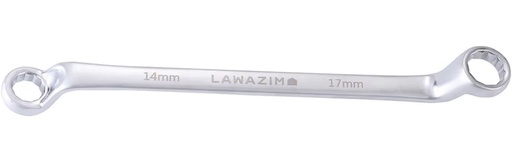 LAWAZIM DOUBLE RING SPANNER 14X17MM -CHINA