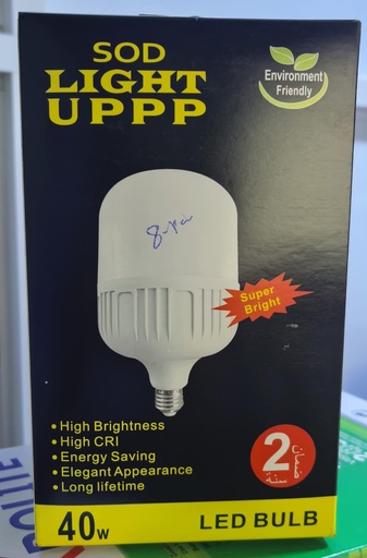 SOD LED BULB T-SHAPE 40W 220V 6500K DAYLIGHT-CHINA/QBUL040