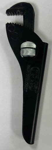 [DIN5246] ROTO ADJUSTABLE PIPE WRENCH BLACK 7"-GERMANY