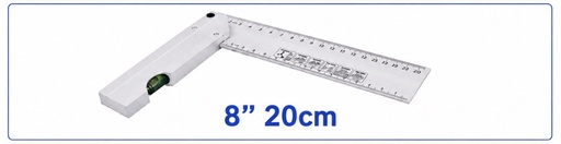 YDS ALUMINIUM RIGHT ANGLE 20CM 8"-CHINA