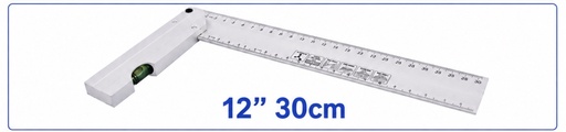 YDS ALUMINIUM RIGHT ANGLE 30CM 12"-CHINA
