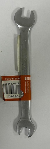 [YDS-0642] YDS DOUBLE OPEN END SPANNER SIVLER VANADIUM 10X11-CHINA/