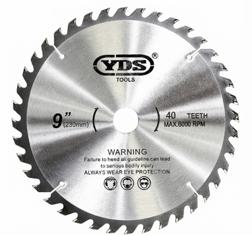 YDS CUTTING DISC S.STEEL 9"X230X3.-CHINA/3210
