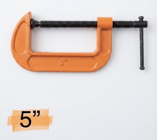[YDS-0624 - 5"] YDS C CLAMP HEAVY DUTY 5" -CHINA/