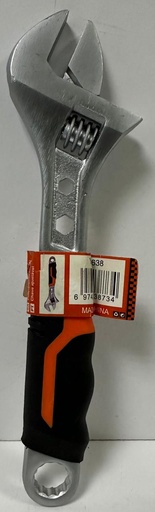 [YDA-0638] YDS ADJUSTABLE WRENCH 0-30MM 8" 200MM-CHINA/0638