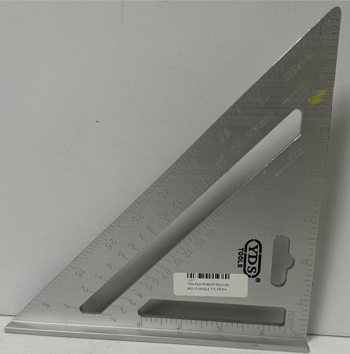 YDS ALUMINIUM SQUARE RIGHT ANDLE 12"-CHINA