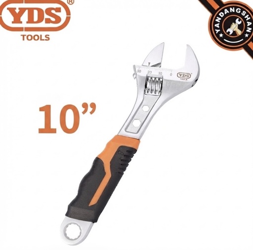 [YDS-0638] YDS ADJUSTABLE WRENCH 10"-CHINA