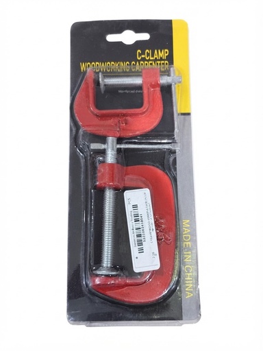 C CLAMP WOODWORKING CARPENTER 2PCS SET (1"-2")-CHINA