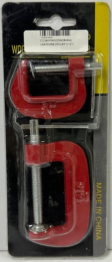 YDS C CLAMP WOODWORKING CARPENTER 2PCS SET (1"-2")-CHINA