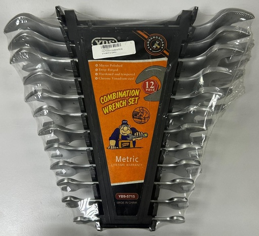 [YDS-5715] YDS  TOOLS COMBINATION SPANNER 12PC'S 6-32MM - CHIHNA/5715