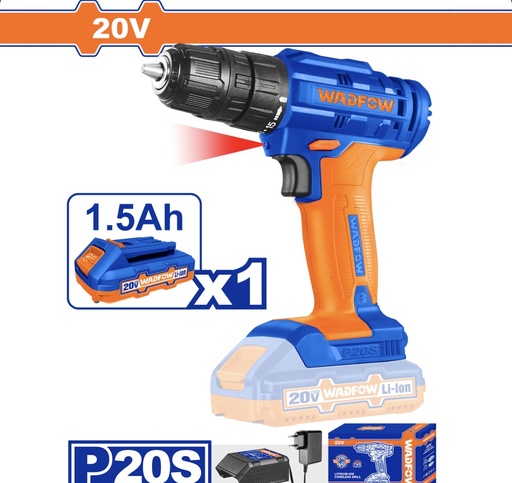 WADFOW CORDLESS DRILL 20V -220V/WCDP518-CHINA