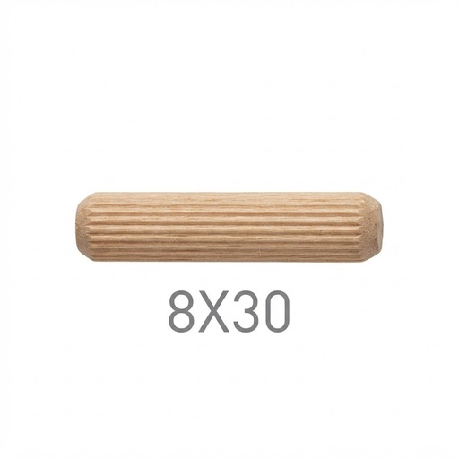 WOODEN DOWEL 8X30