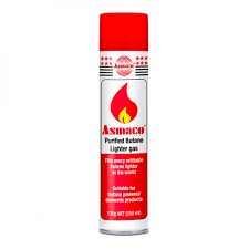ASMACO LIGHTER GAS PURIFIED BUTANE 130G - U.A.E