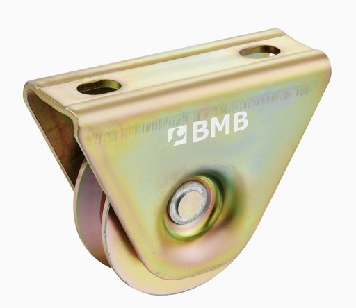 BMB SLIDING DOOR WHEEL 100MM WITH BEARING V SHAPE -CHINA/6059-005