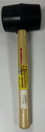 [LMGH021-16] FORCE RUBBER HAMMER BLACK 160Z WOOD HANDLE - LMGH021-14