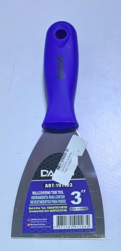DANMI WALL SCRAPER STEEL 3" -CHINA/191103