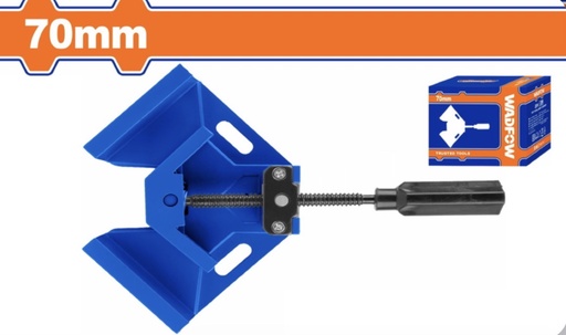 [WACC1528] WADFOW CORNER CLAMP 70MM ORANGE/BLUE HANDLE