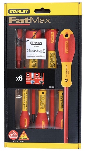 STANLEY FATMAX SCREW DRIVER SET 6PCS-FRANCE/S065443