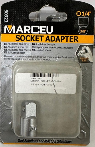 [50923] MARCEU SOCKET ADAPTER 3/8"-1/4"  -CHINA/50923