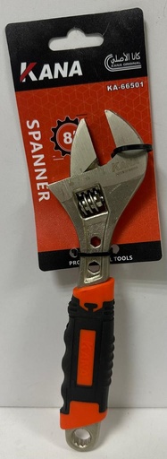 [KA-66501] KANA ADJUSTABLE WRENCH  8" 200MM-CHINA