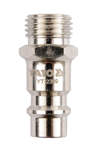 YATO QUICK COUPLER 1/4" 6.3MM MALE-CHINA/YT-2399