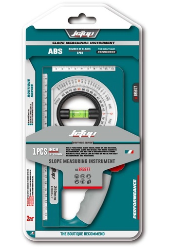 JCTOP SLOPE MEASURING INSTRUMENT 10" 250MM ABS NO.AG3890