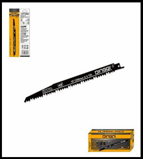 DINGQI SABRE SAW BLADE 2CPS 6"/150MM-6T-CHINA/47644D